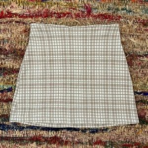 Pacsun patterned mini skirt